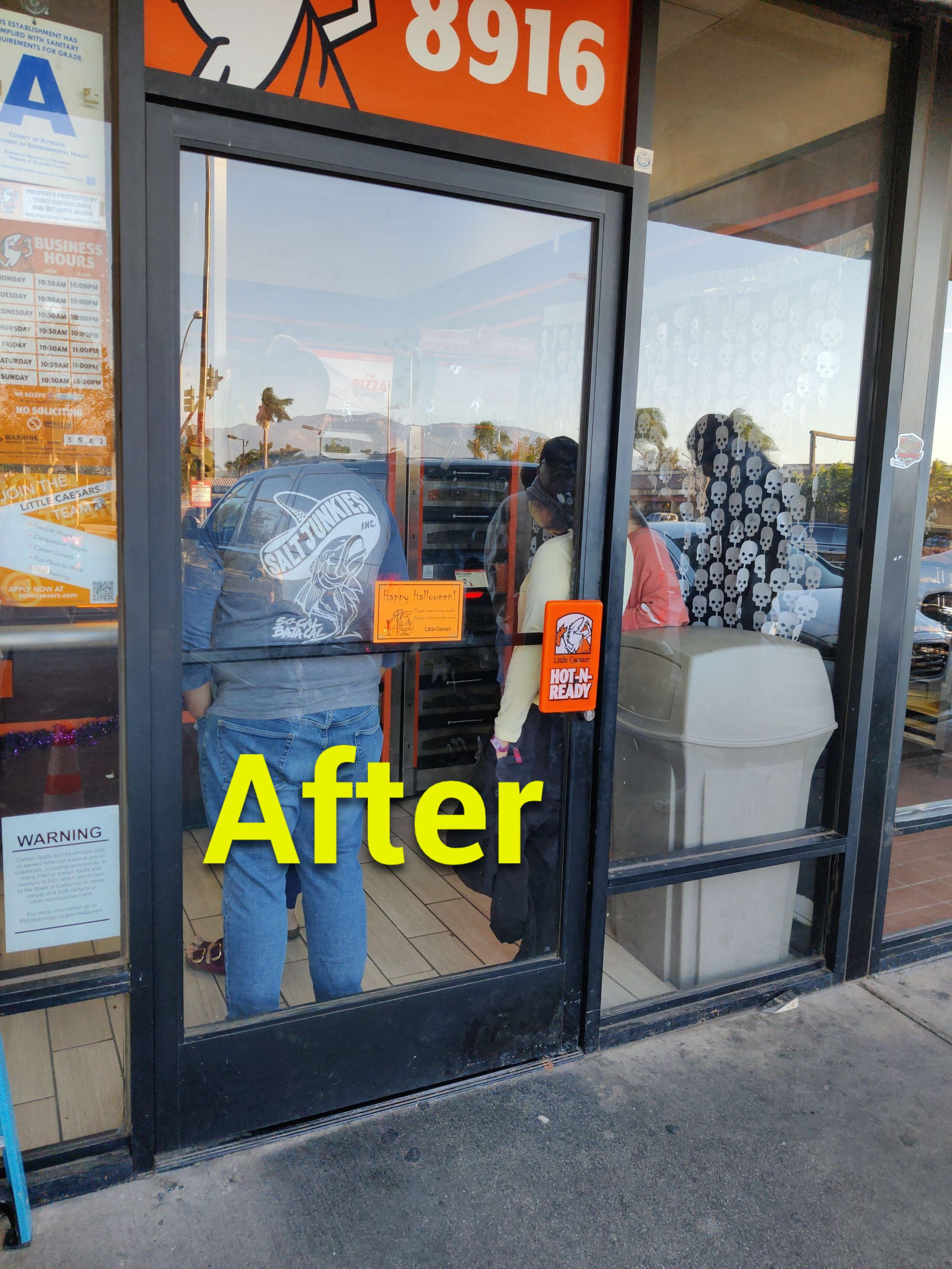 Same Day Door Repair and Service:  We Replaced the Door Closer Broken by Wind in Riverside, CA