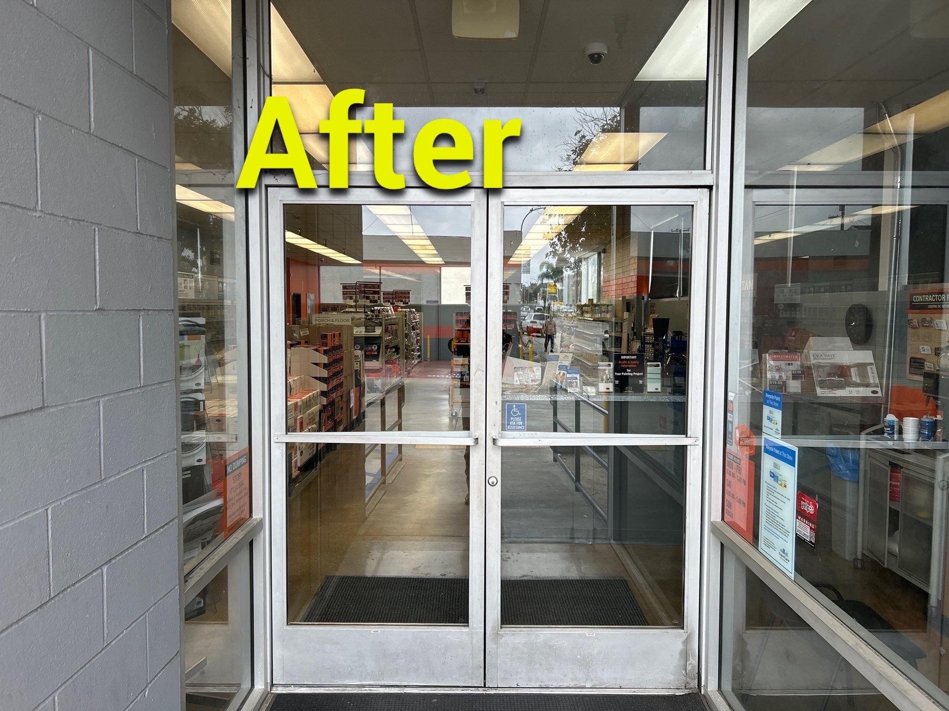 Same Day Door Glass Replacement in Maywood – Commercial Laminated Safety Glass Installed Fast